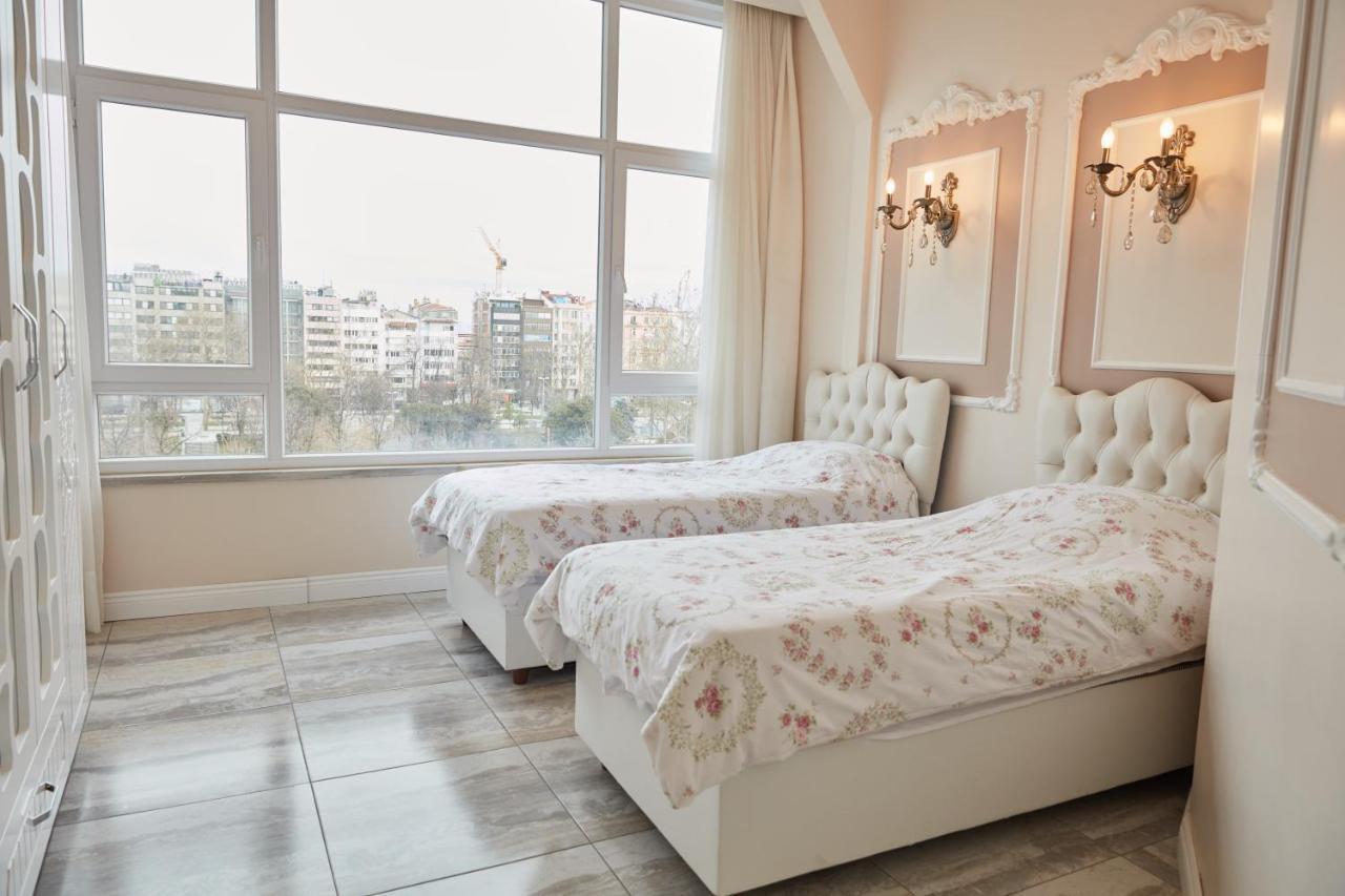 Great View Of Taksim Square, Luxury Furnished On Main Street Of Taksim, Partial Sea View Apartment